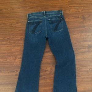7 For All Mankind Dojo Jeans Size 31, altered